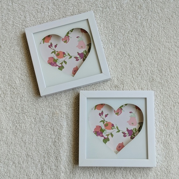 Opalhouse Other - Opalhouse Floral Heart Framed Art